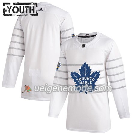 Kinder Toronto Maple Leafs Trikot Blank Weiß Adidas 2020 NHL All-Star Authentic